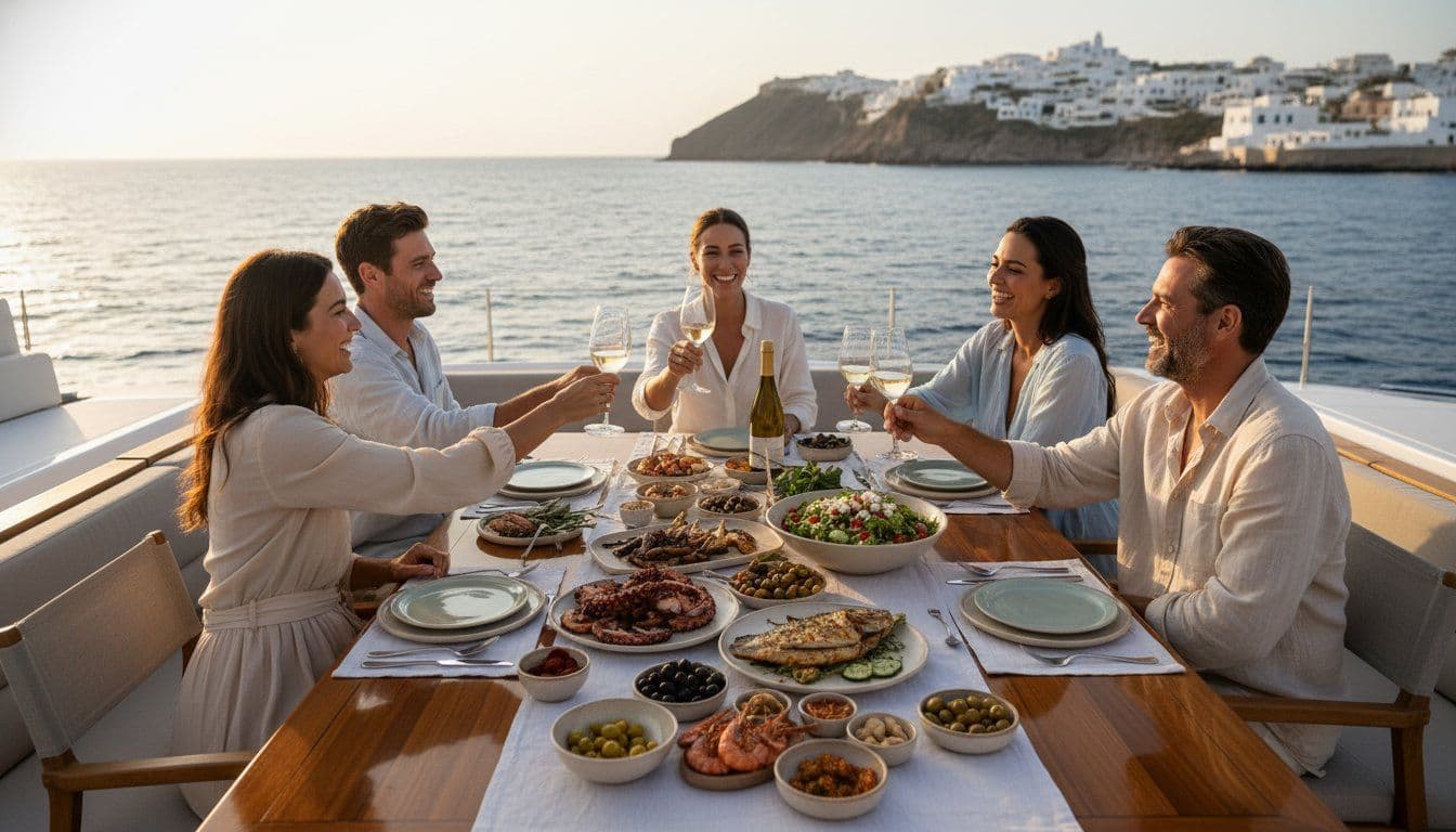 Greece Yacht Charter for Foodies: The Ultimate 2026 Gastronomic Journey