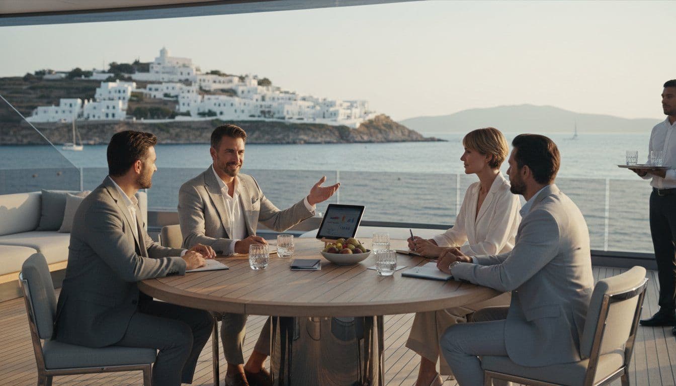 How to Impress Clients on a Corporate Yacht Trip: The 2026 Executive Guide