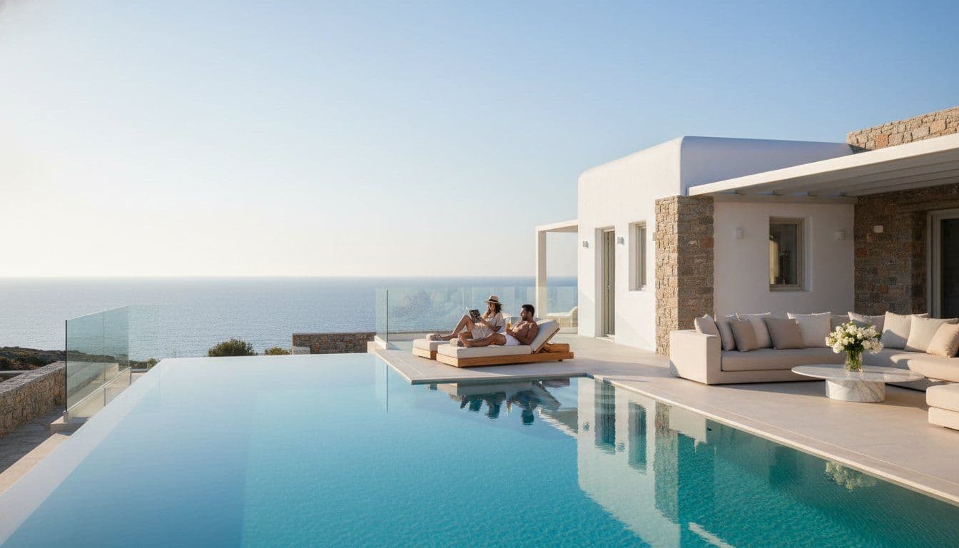 Paros Villa with Daily Housekeeping: The 2026 Guide to Effortless Luxury