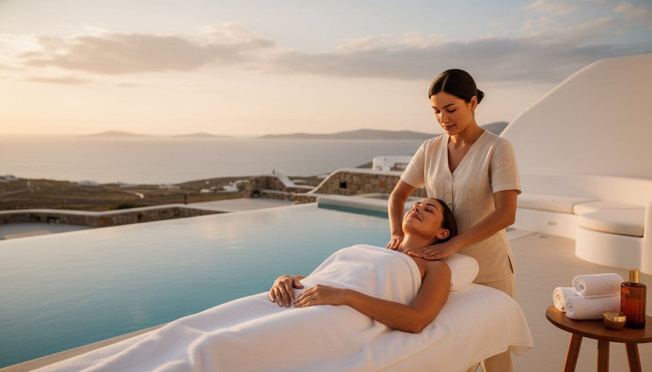 Mykonos Luxury Spa Services at Your Villa: The 2026 Wellness Guide