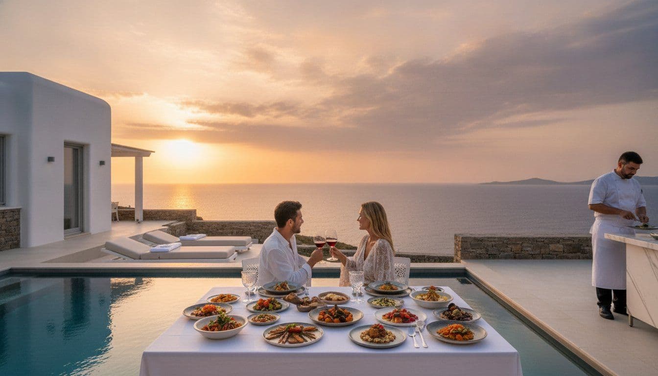 Luxury Villa Rental in Sifnos with a Private Chef: The 2026 Gastronomic Escape