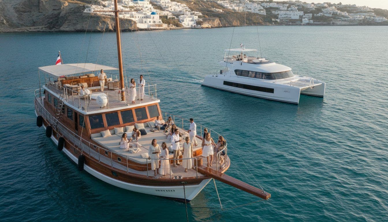 How to Choose Between a Gulet and Catamaran in Greece: The 2026 Charter Guide