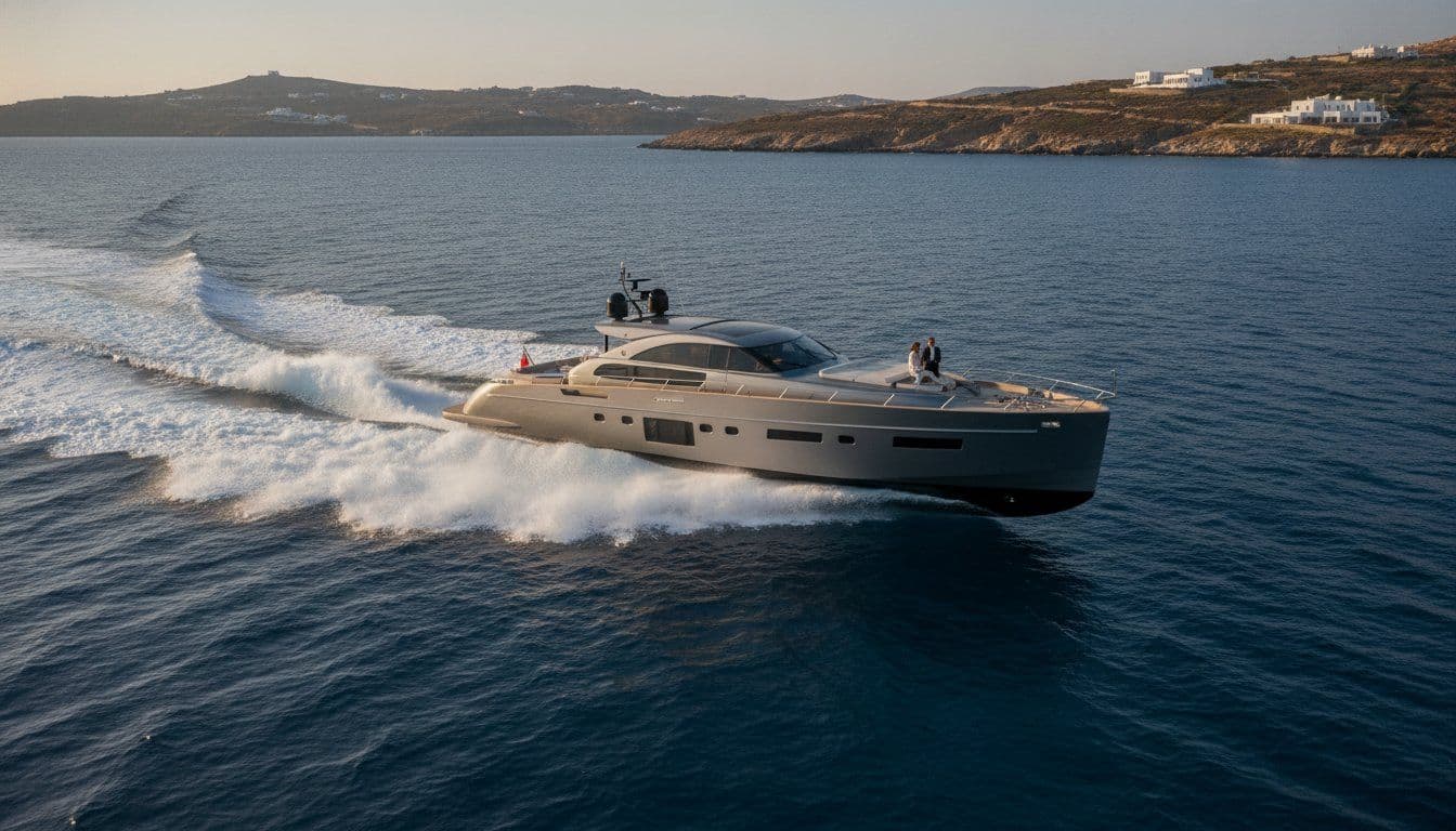 Fast Motor Yacht Charter Mykonos: The 2026 Guide to High-Performance Luxury