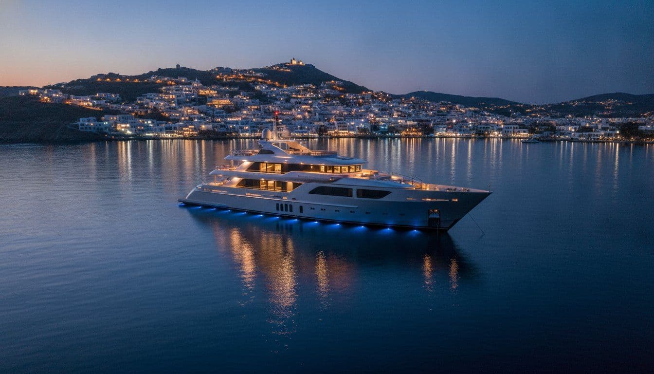 Yacht Charter Ios for Nightlife: The Ultimate 2026 Luxury Guide