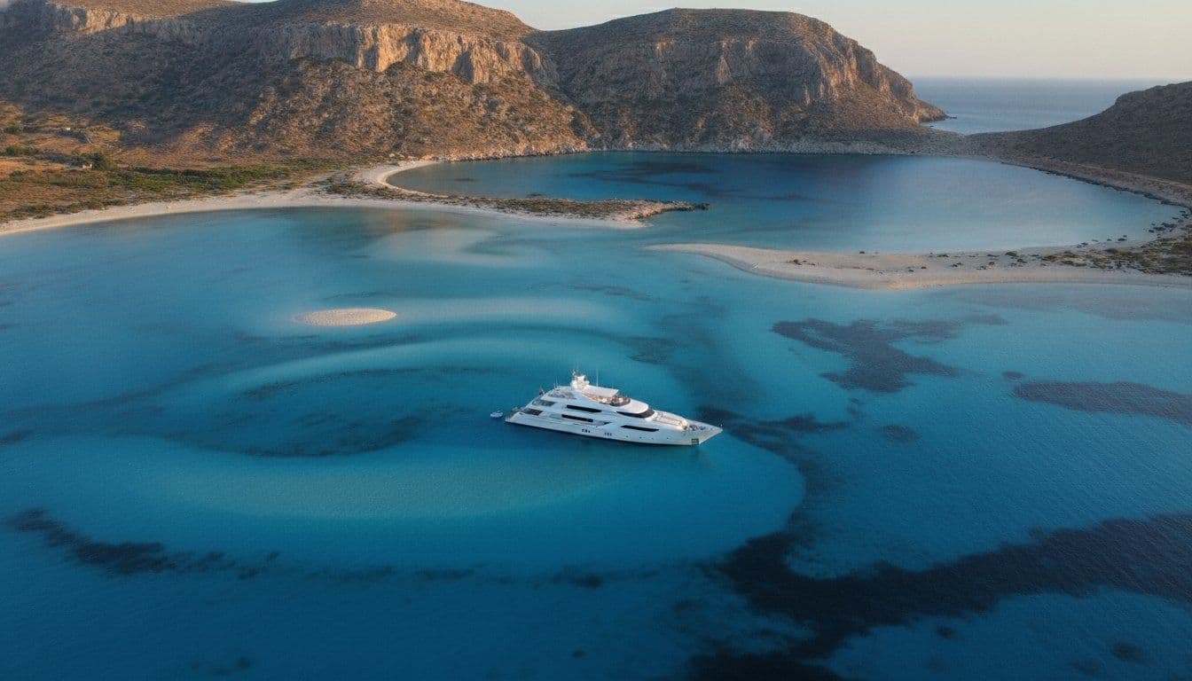 Yacht Charter to Balos Lagoon, Crete: The Ultimate 2026 Luxury Guide