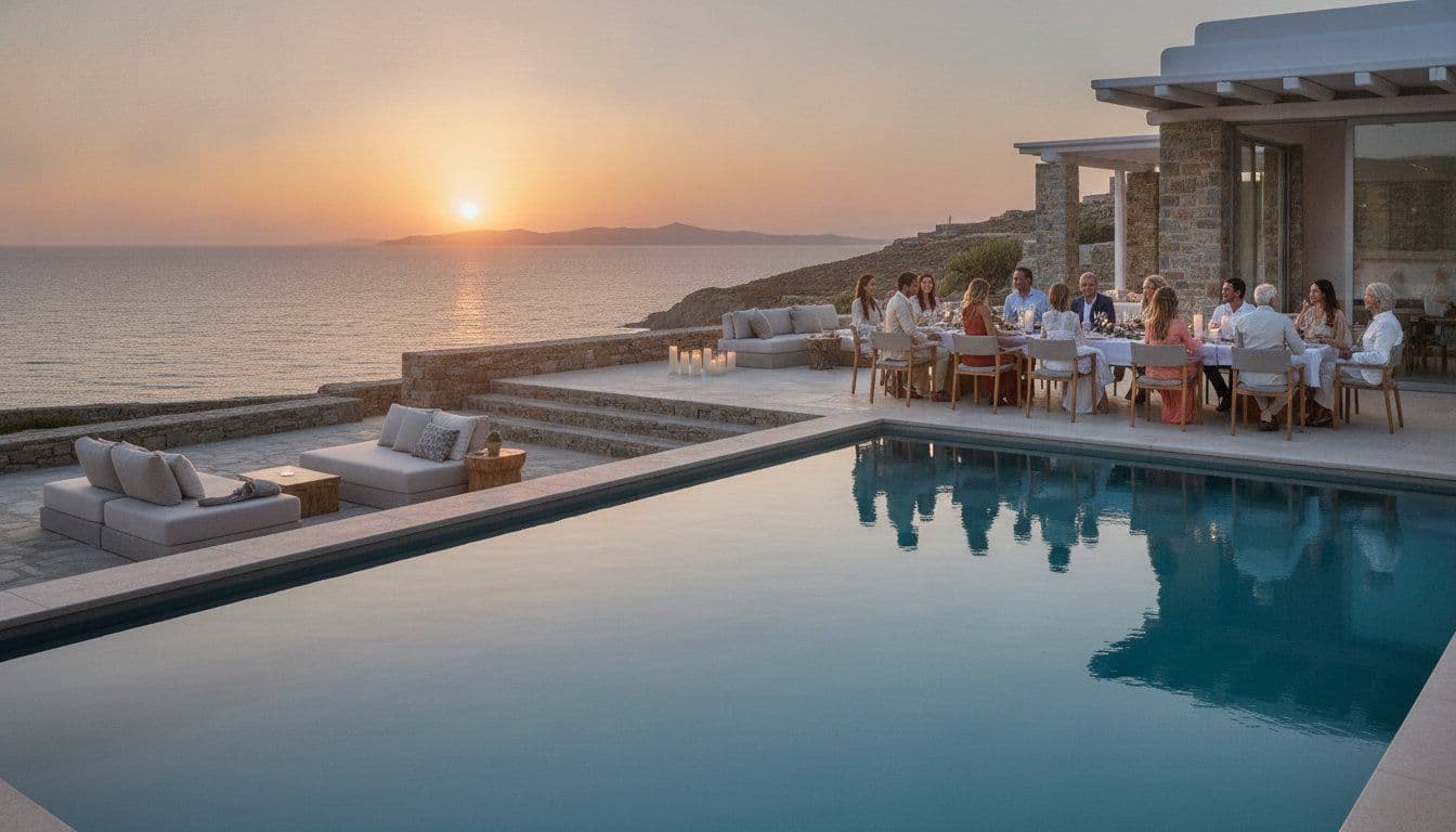 Antiparos Luxury Villa for a Large Group: The 2026 Elite Selection Guide