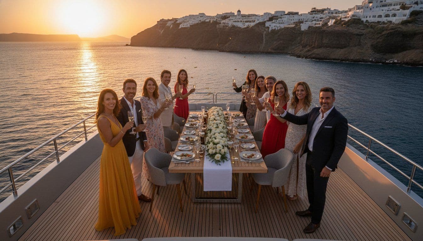 Yacht Charter for a 50th Birthday in Greece: The Ultimate 2026 Planning Guide