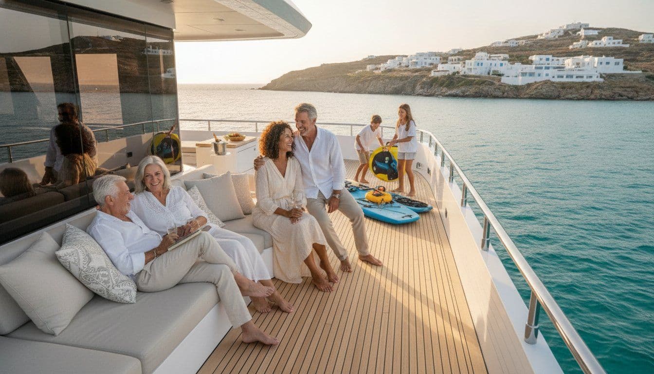 How to Choose a Yacht for a Large Family: The 2026 Luxury Charter Guide