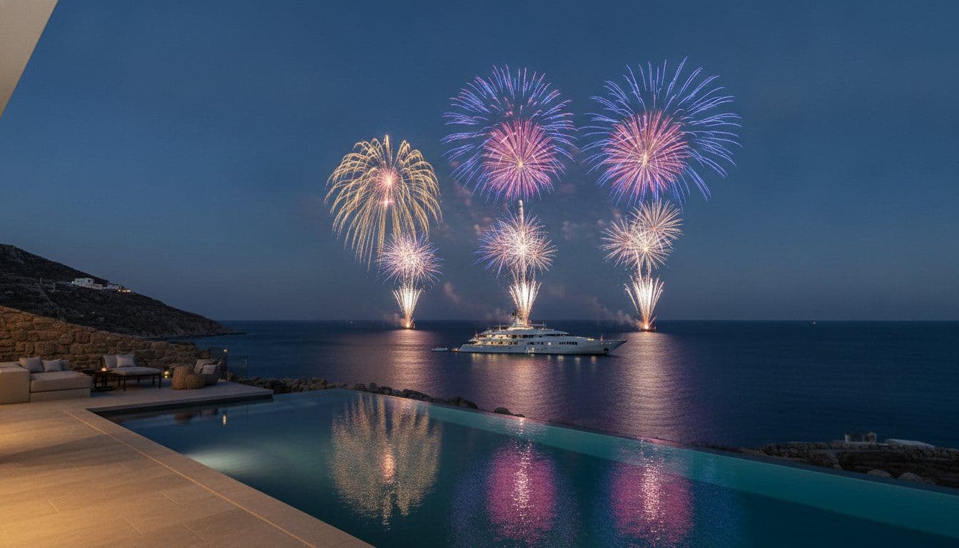 Arranging a Private Fireworks Display in Mykonos: The 2026 Luxury Event Guide