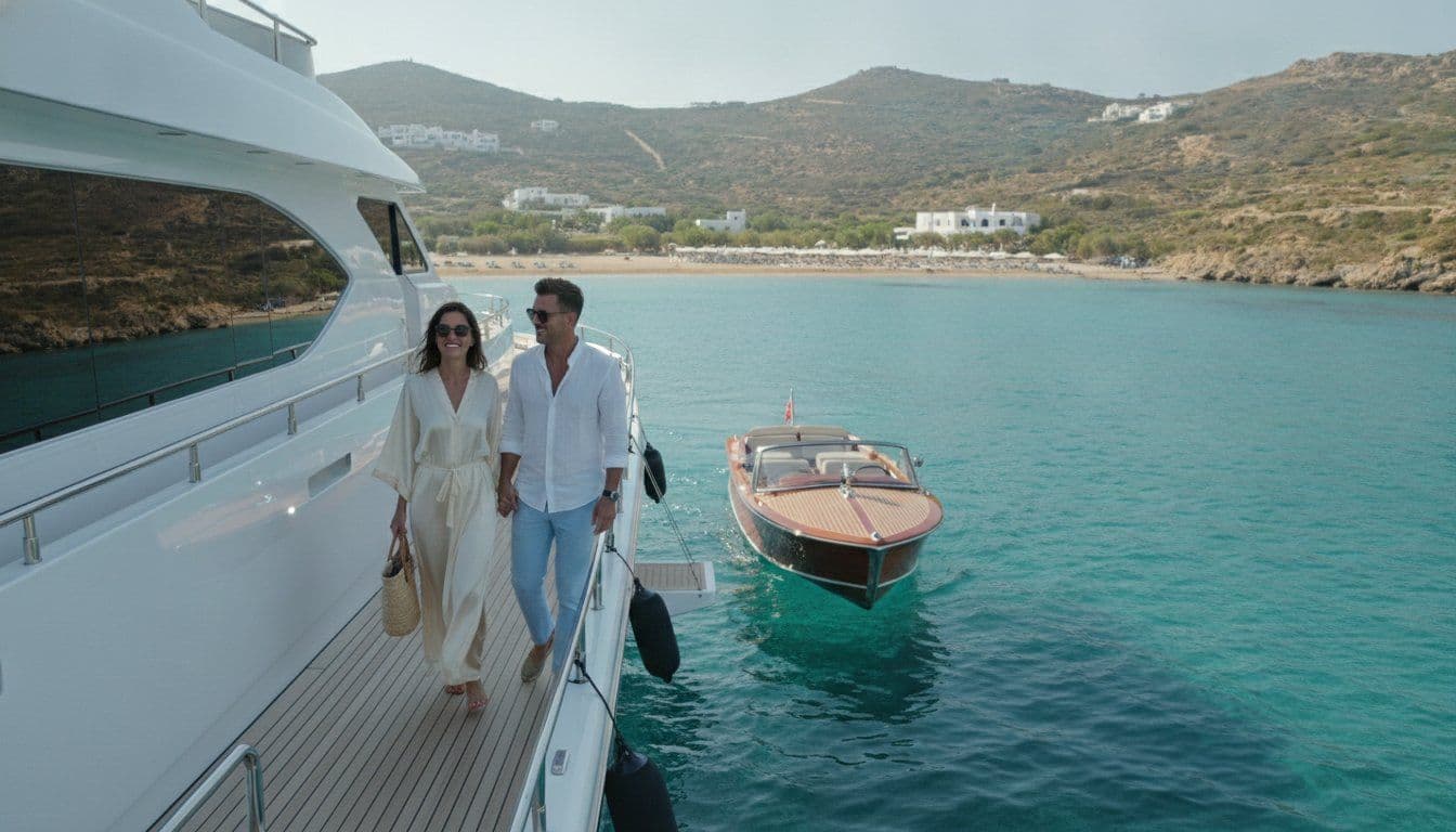 Nammos Mykonos by Yacht: The 2026 Insider Guide to Psarou’s Elite Experience