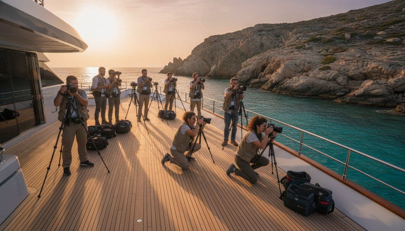 The Ultimate Yacht Charter for a Photography Workshop in Greece: A Floating Studio Guide