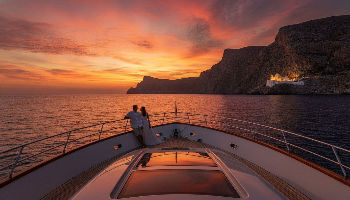 The Best Sunset Views in Amorgos by Boat: A 2026 Luxury Guide