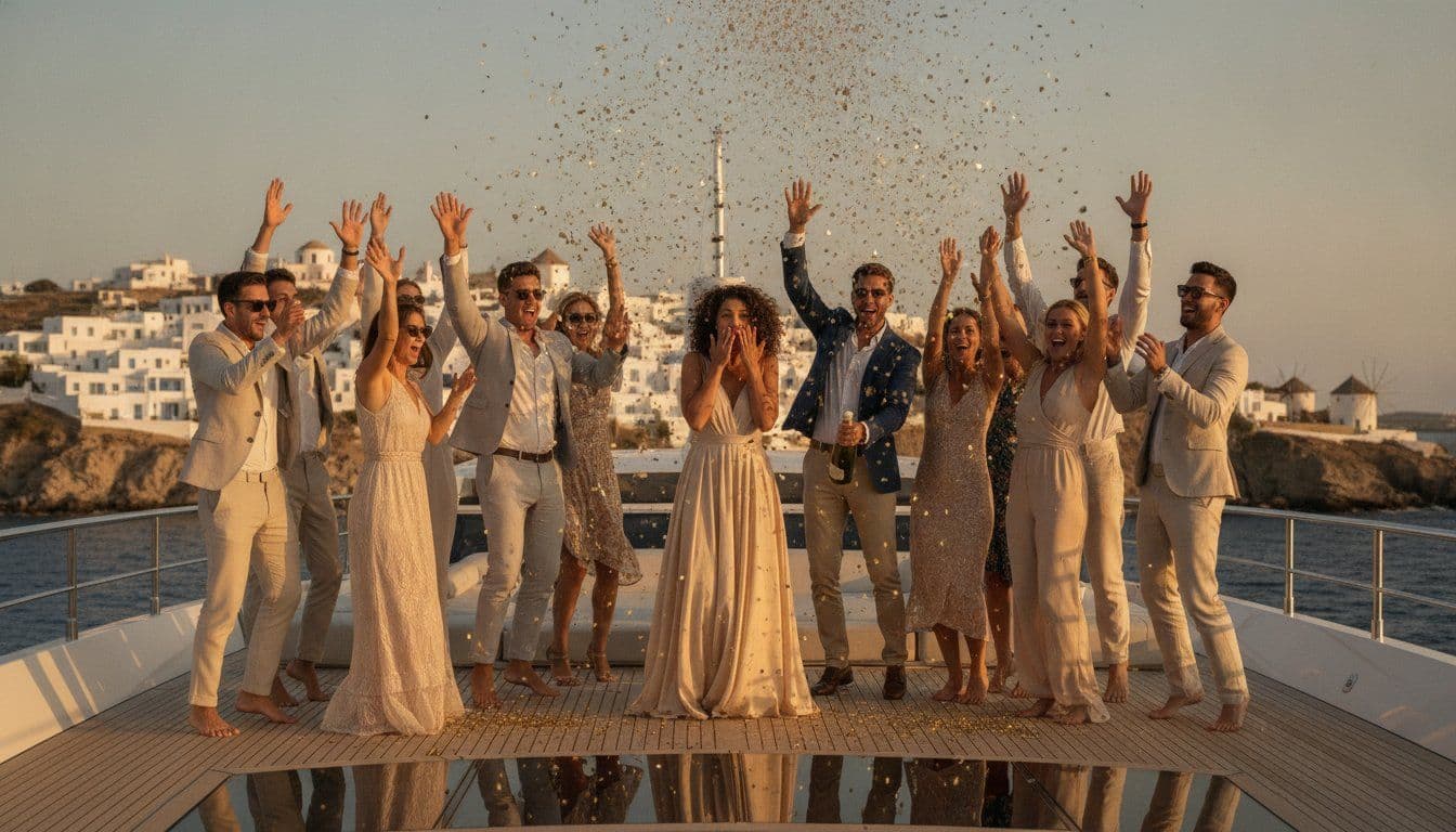Planning a Surprise Birthday Party on a Yacht in Mykonos: The 2026 Luxury Guide