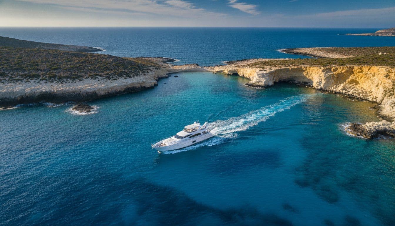 Private Boat Trip to Polyaigos from Milos: The 2026 Luxury Charter Guide