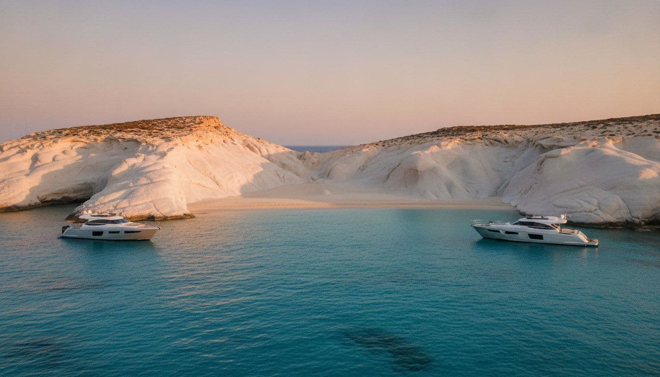 Sarakiniko Beach Sunrise Boat Trip: 2026 Luxury Guide