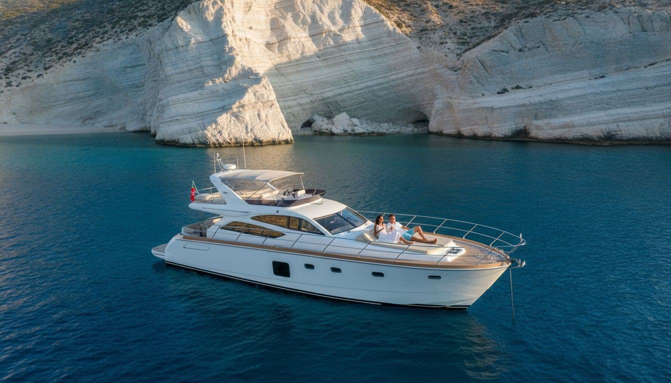 Guide to Private Boat Trips to White Beach, Santorini