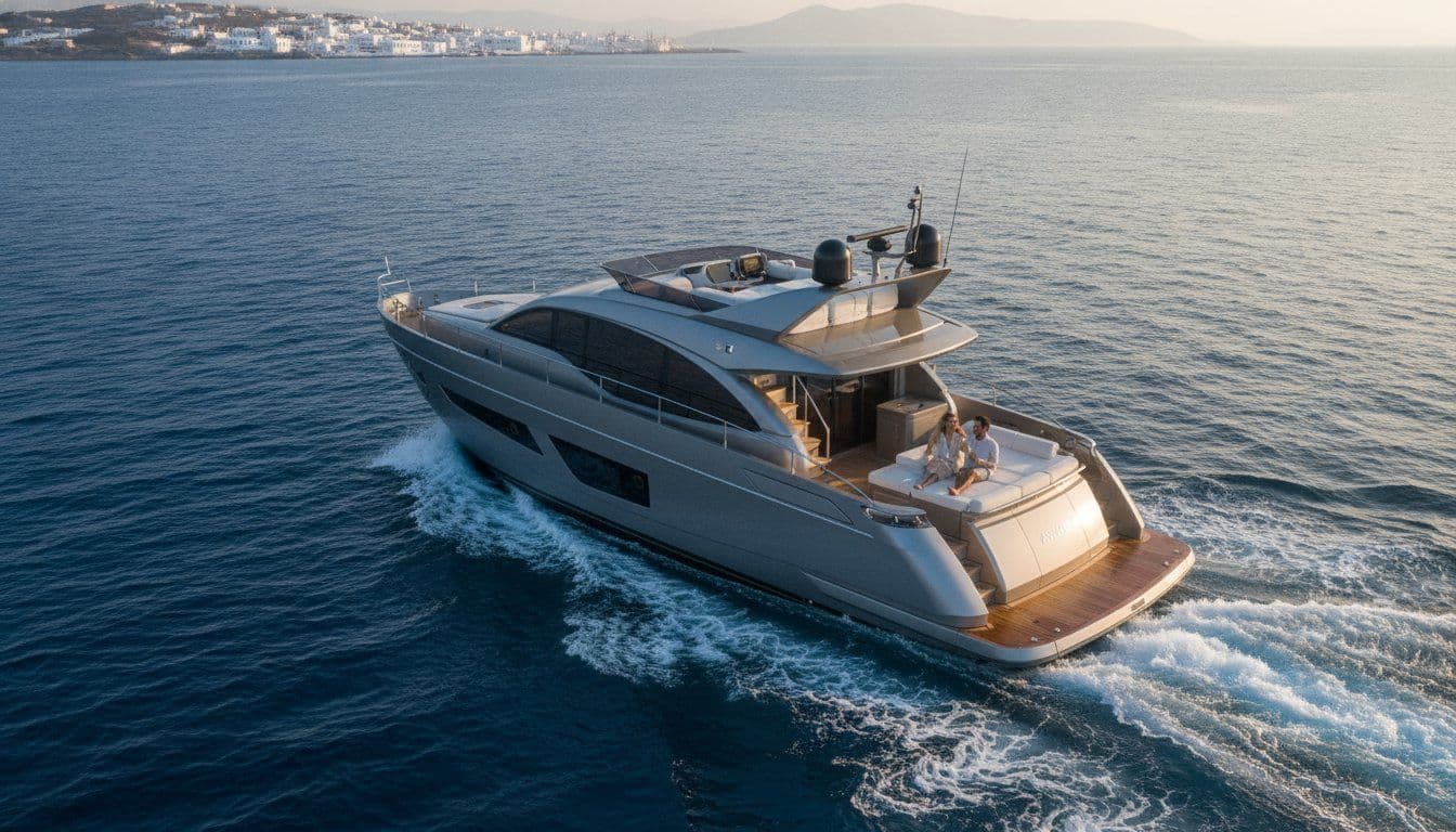 Yacht Charter from Paros to Mykonos One Way: The 2026 Luxury Guide