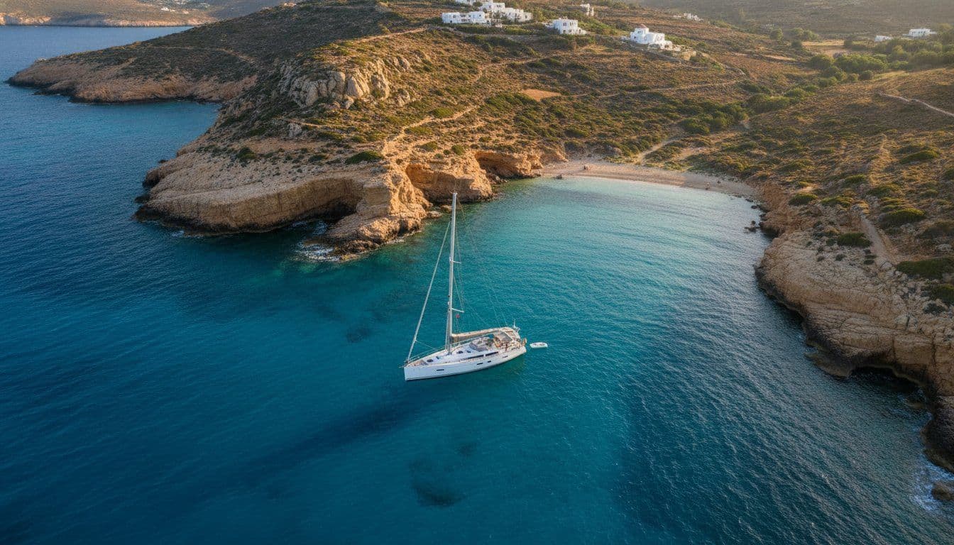 Weekly Yacht Charter in Tinos: Exploring Secluded Northern Anchorages