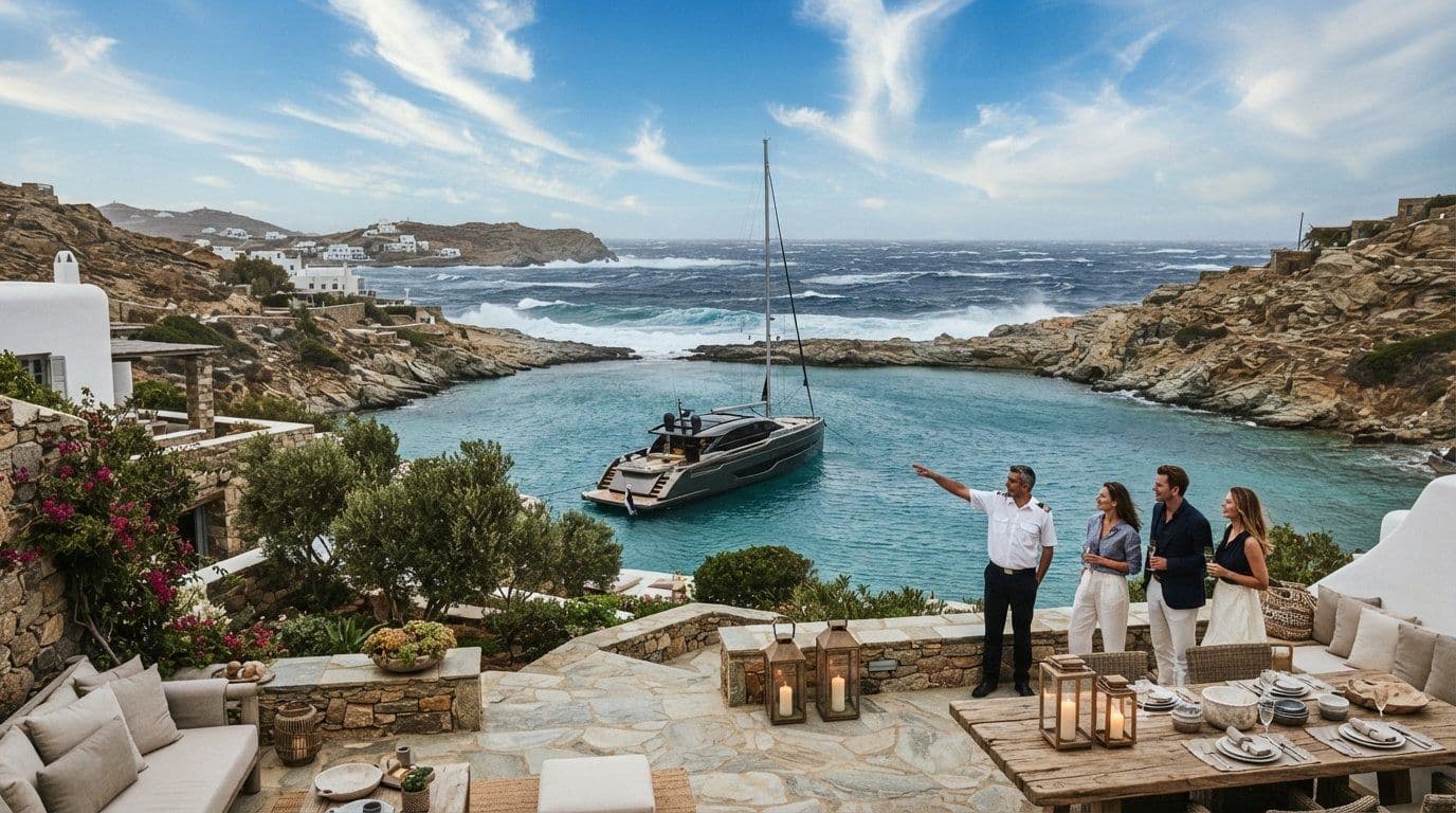 Aegean Yacht Charter: Severe Weather Contingency Guide