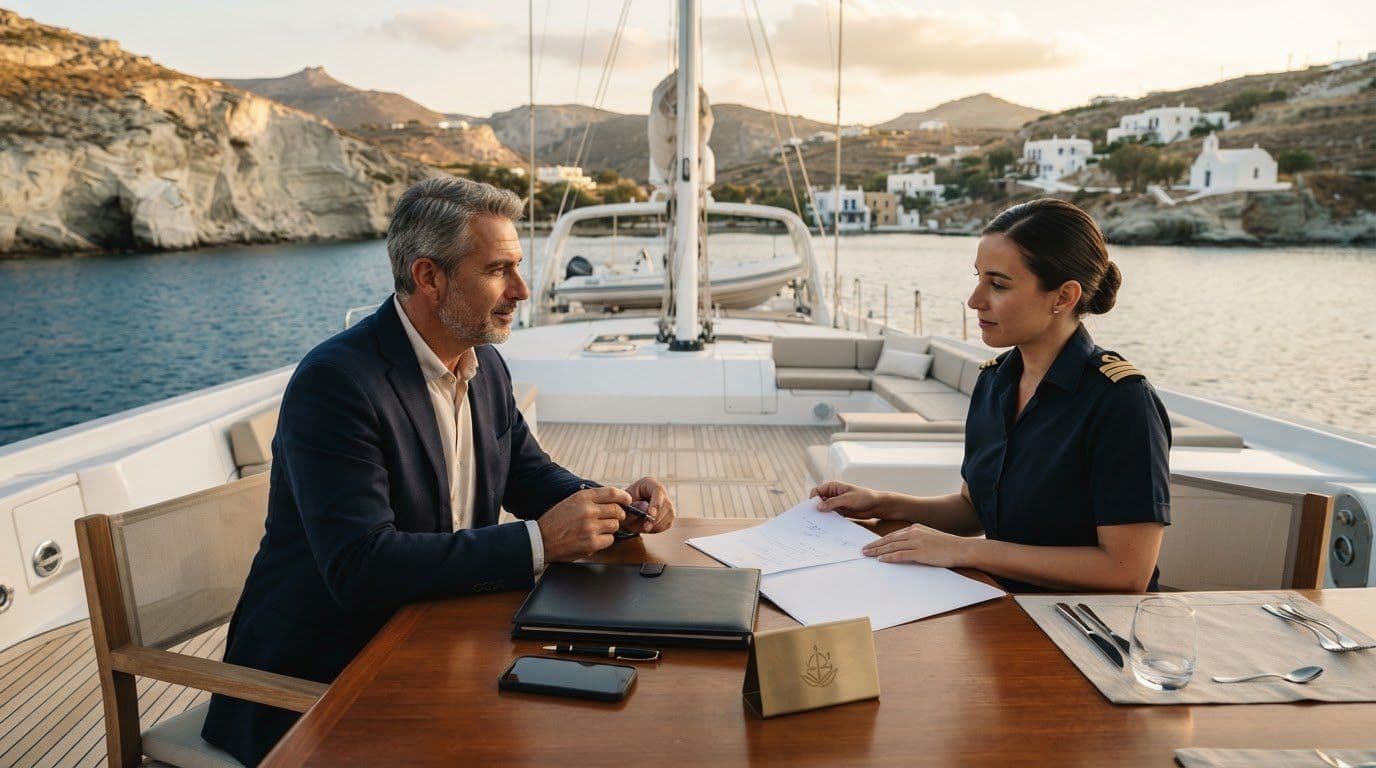 How to Request Strict Non-Disclosure Agreements for Yacht Crew in Greece