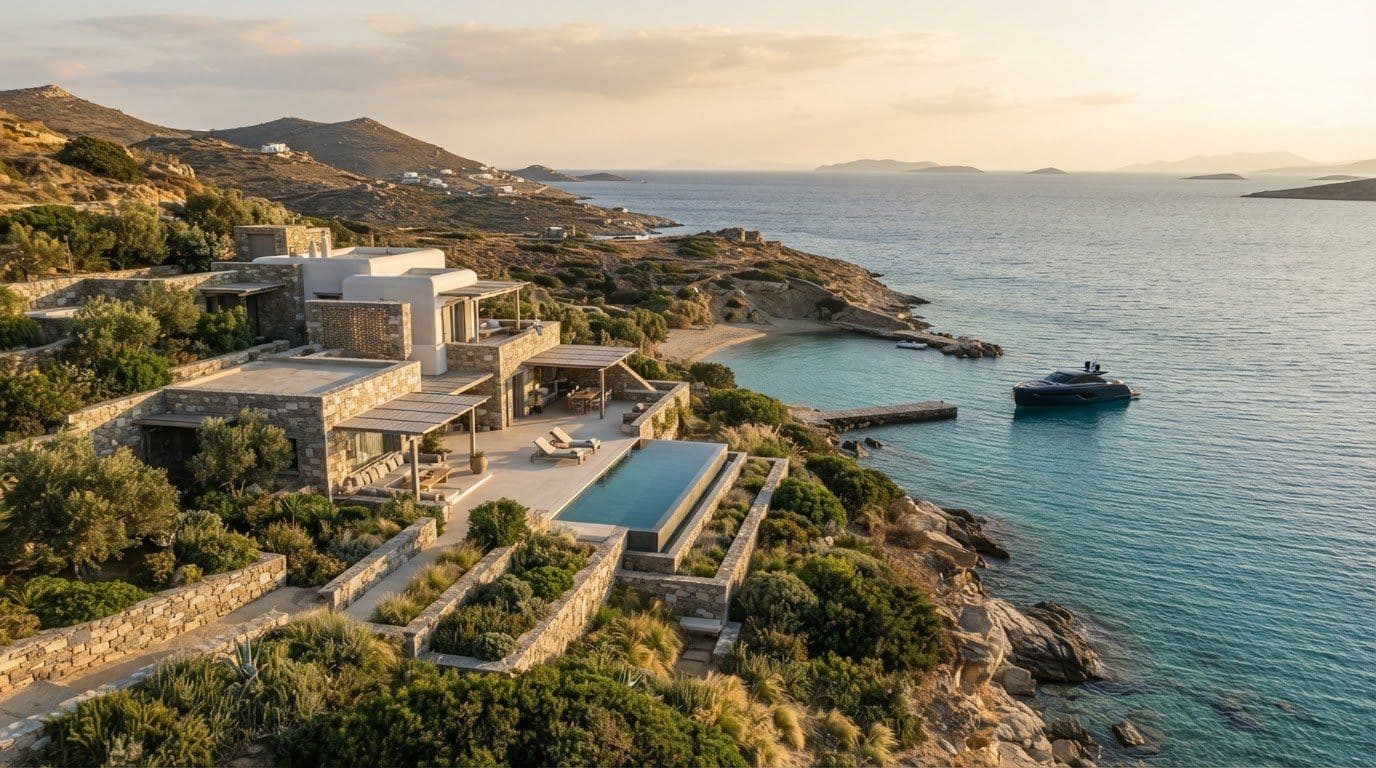 Secluded Antiparos Villas: 2026 VIP Celebrity Guide