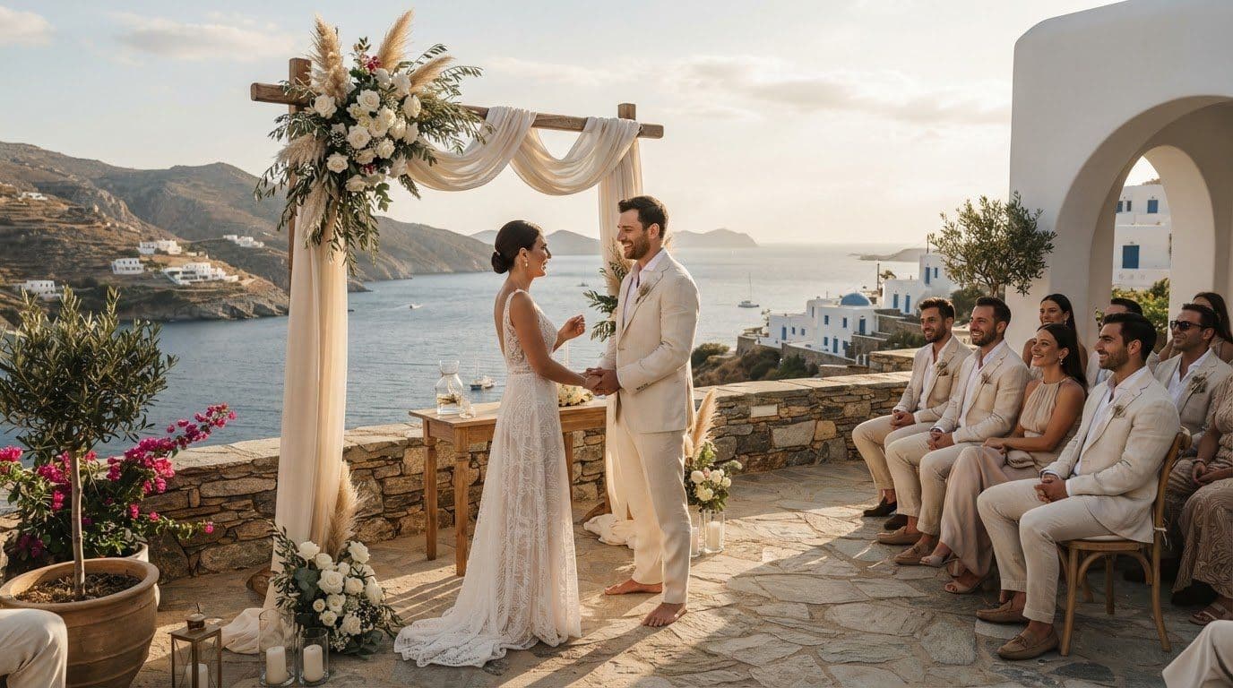 Planning a Luxury Wedding Renewal Ceremony in Sifnos: A 2026 Guide