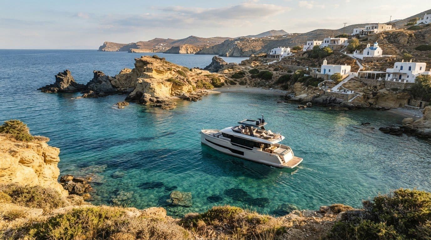 Shallow-Draft Yachts for Cyclades Coves: A Charter Guide
