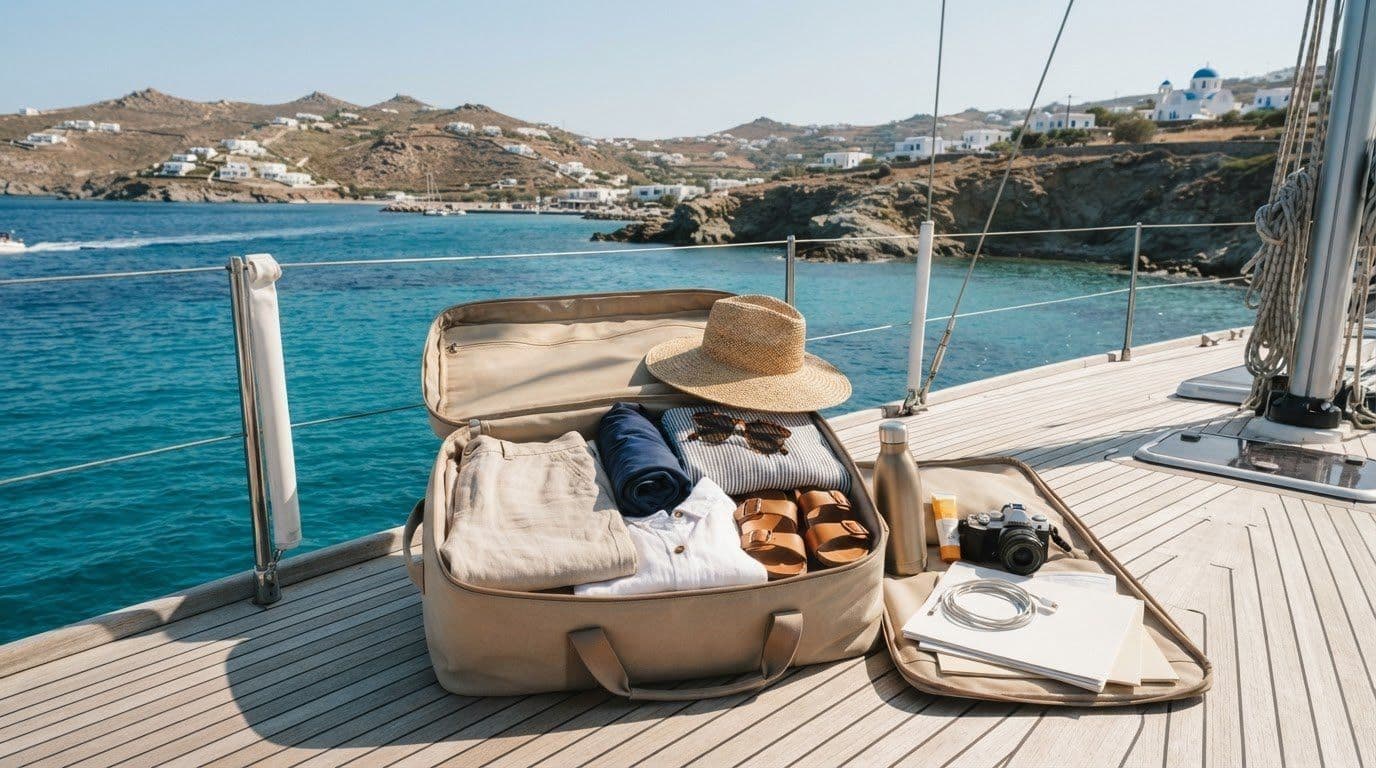 What to Pack for a Yacht Trip in Greece: The 2026 Guide