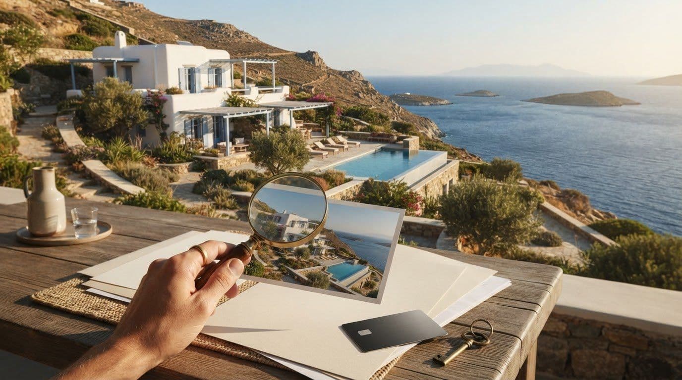 How to Verify Legitimate Luxury Villa Rentals in Greece