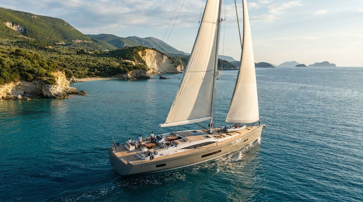 Weekly Yacht Charter from Corfu’s North Coast to the Diapontia Islands