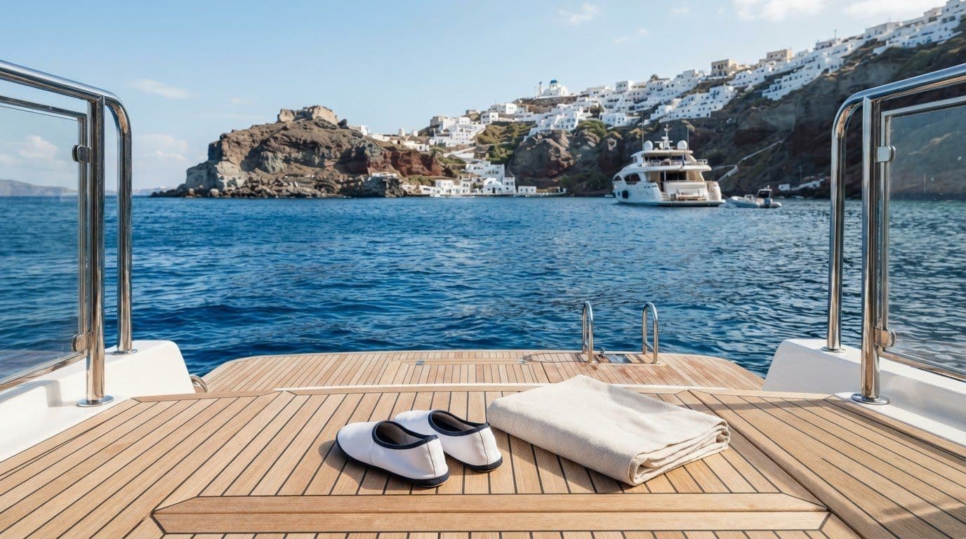 Proper Footwear Guidelines Aboard Teak-Deck Luxury Yachts