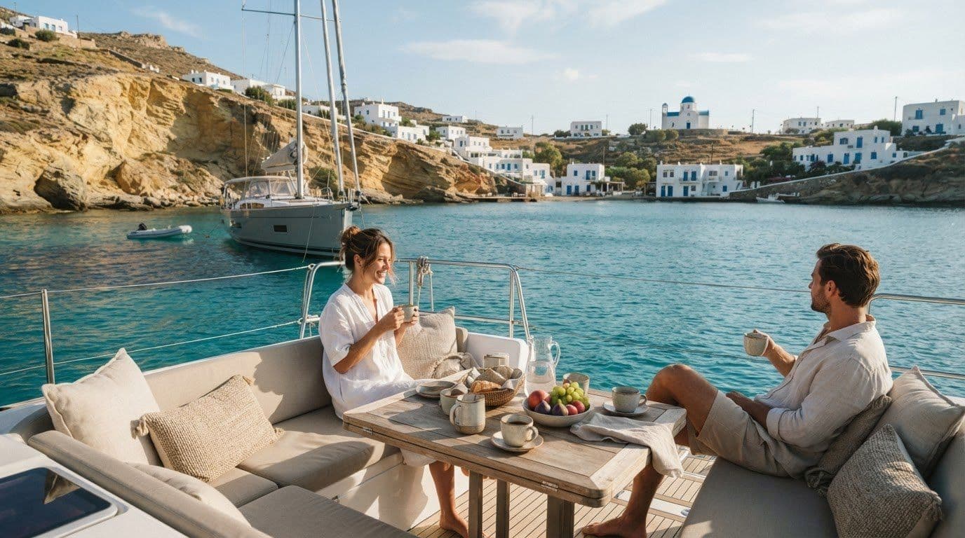 How to Make a Greek Yacht Charter Feel Like a Second Home