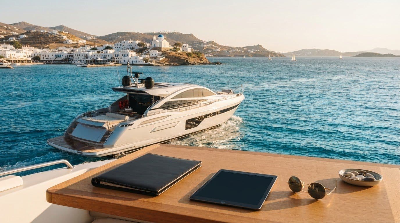 Luxury Crewed Yacht Charters in Greece: Booking Prices