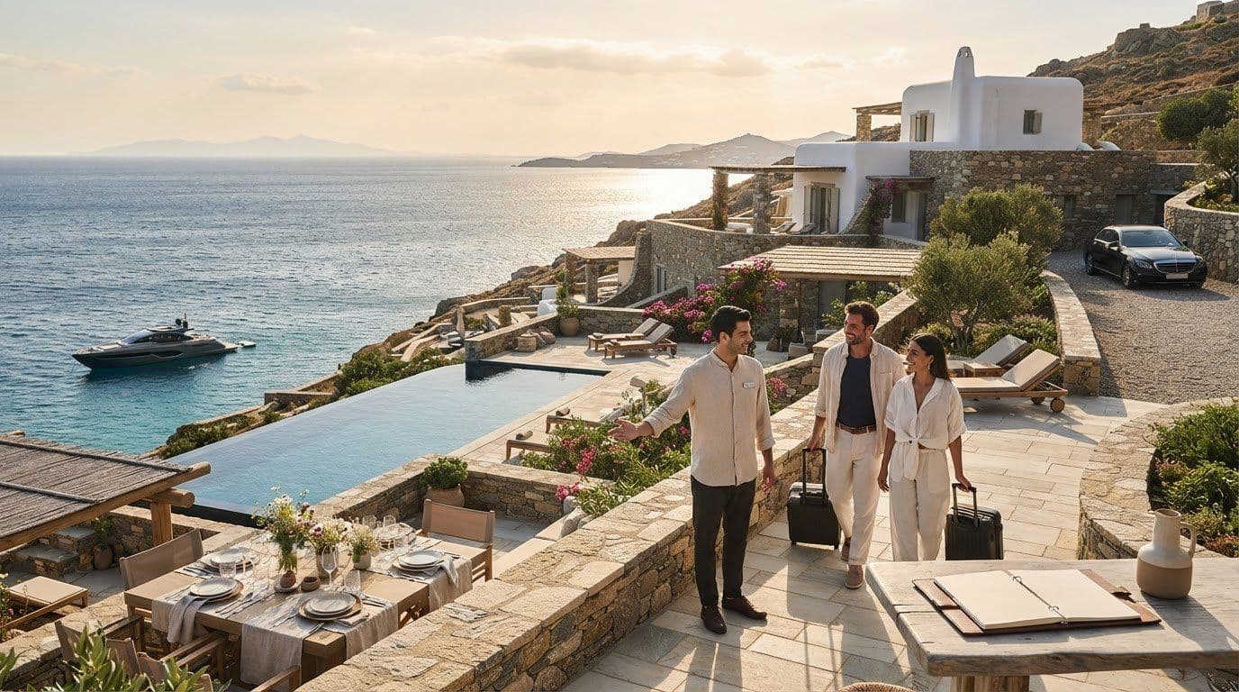 Luxury Retreats in Greece: Villas and Concierge Services