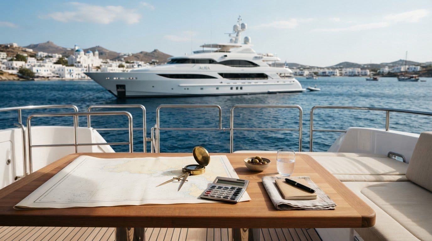 Superyacht Charter Costs: Fees, APA and Operating Expenses
