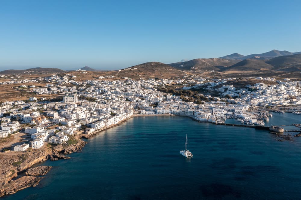 Paros & Naxos from Mykonos | Private 8-hour yacht experience