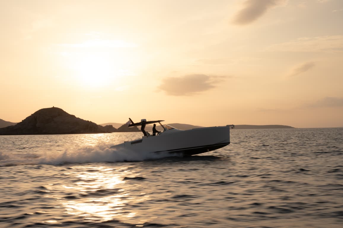 Mykonos Sunset Cruise  with Pershing 54 Open