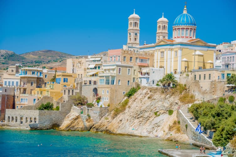 Mykonos to Syros | Private Yacht Transfer