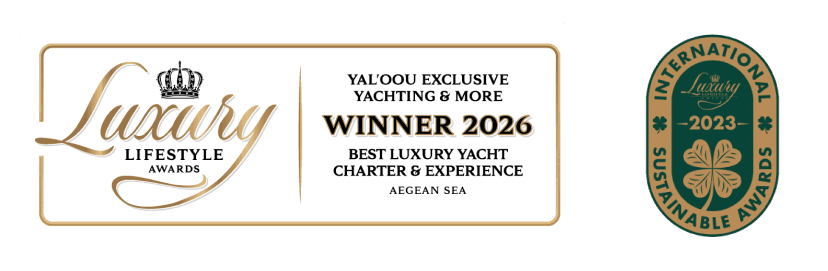 Luxury Lifestyle Award 2026 and International Sustainability Award 2023 badges
